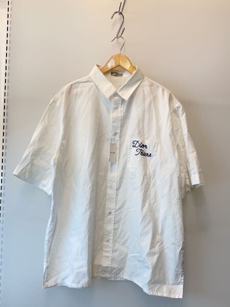 Dior HOMME(ディオールオム) / 半袖シャツ/44/コットン/WHT 