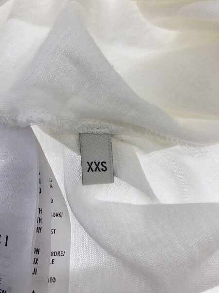 GUCCI(グッチ) / Tシャツ/XXS/コットン/WHT/プリント/457095/オーバー