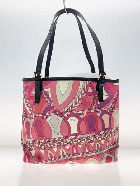 EMILIO PUCCI(エミリオプッチ) / ショルダーバッグ/--/PNK/総柄 | 中古 