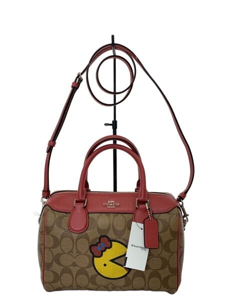 COACH(コーチ) / ミニベネット_シグネチャー_ベージュ/--/BEG | 中古品 