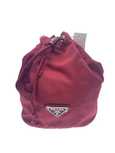 PRADA(プラダ) / ポーチ/ナイロン/RED// | 中古品の販売・通販なら