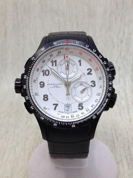 HAMILTON(ハミルトン) / KHAKI ETO/クォーツ腕時計/アナログ/クロノ  