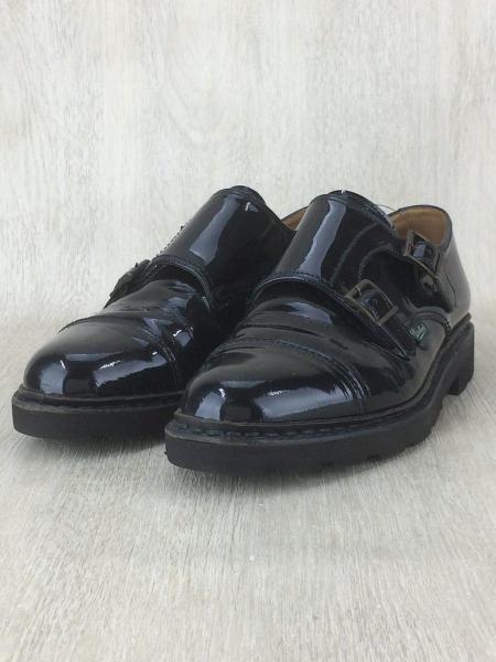 Paraboot(パラブーツ) / ×MUGLER/William/UK6/24.5cm/BLK/エナメル 