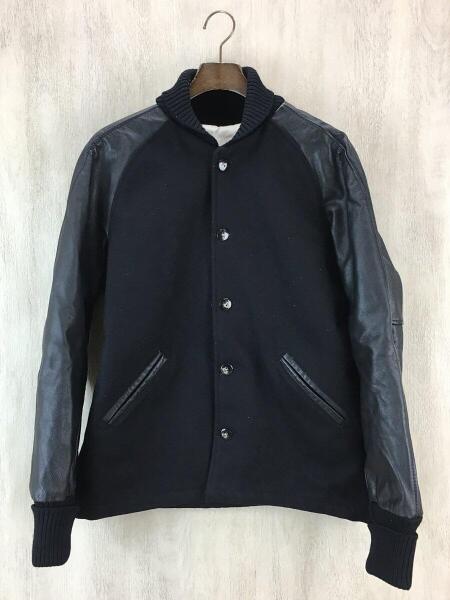 SKOOKUM(スクーカム) / スクーカム/スタジャン/38/レザー/BLK/MADE IN 