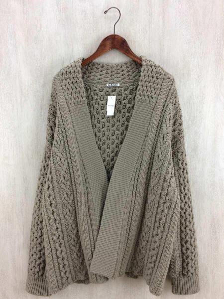 auralee 18aw FRENCH MERINO ARAN KNIT 美品⭐︎ Namu Shop - Auralee