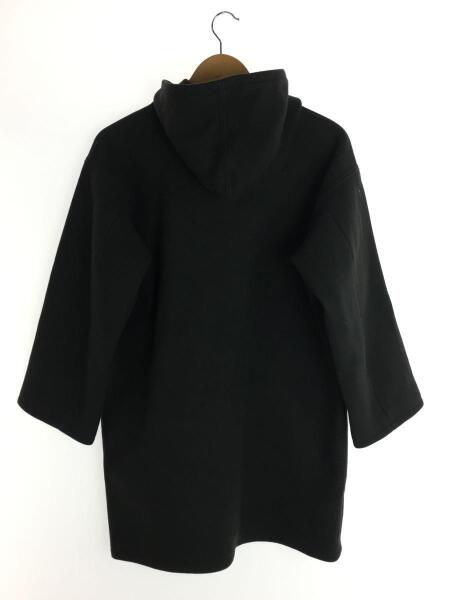 AURALEE HEAVY MELTON HOODED COAT 4