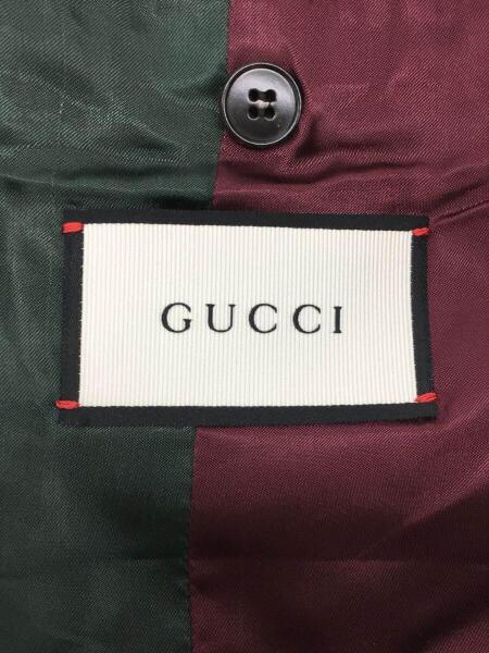 GUCCI(グッチ) / テーラードジャケット/48/シルク/NVY/406137 Z641A 