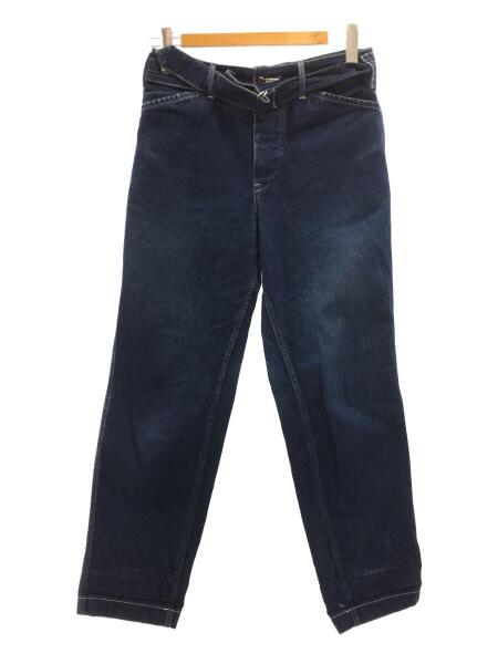 comoli ベルテッドデニム15aw sax