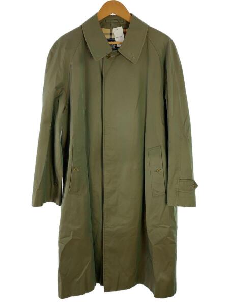 BURBERRYS / ステンカラーコート/玉虫/ロング/KHK/WRO 50-902-79// BURBERRYS(バーバリーズ) / ステンカラーコート/--/コットン/KHK/玉虫