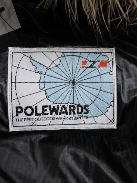 POLEWARDS(ポールワーズ) / ダウンジャケット/M/コットン/BLK/無地