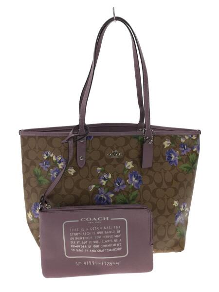 COACH(コーチ) / トートバッグ/リバーシブルシグネチャーフラワー 