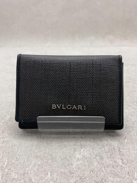 BVLGARI(ブルガリ) / カードケース/--/ヘリンボーン/メンズ/32588