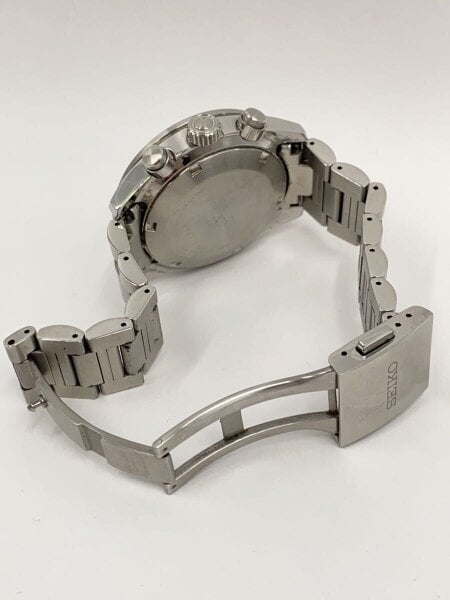 SEIKO(セイコー) / クォーツ腕時計/アナログ/ステンレス/NVY/SLV/V192