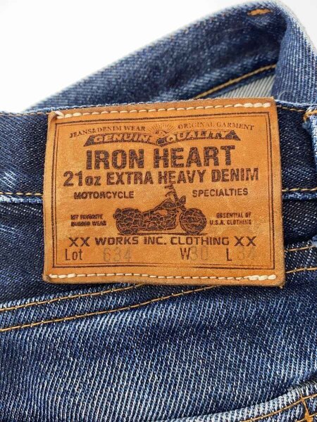 IRON HEART(アイアンハート) / ボトム/30/デニム/IDG/無地/634S | 古着 