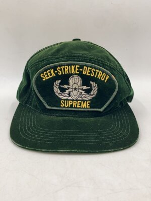 Supreme(シュプリーム) / キャップ/--/コットン/GRN/カモフラ/メンズ