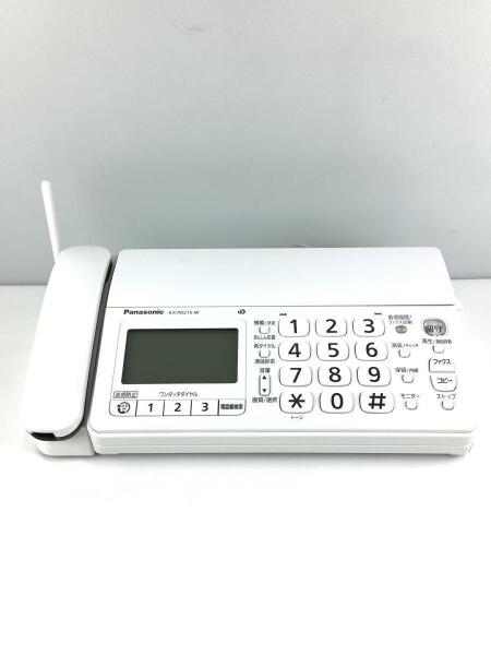 Panasonic(パナソニック) / FAX電話 KX-PD215DL-W | 中古品の Panasonic(パナソニック) / FAX電話 KX-PD215DL-W | 中古品の