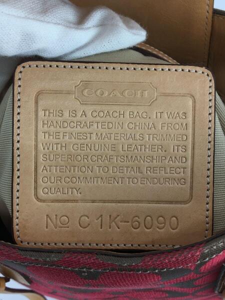 COACH(コーチ) / シグネチャートートバッグ/RED/C1K-6090 | 中古品の 