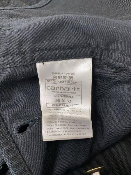Carhartt(カーハート) / オーバーオール/BIB OVERALL/30/コットン/BLK