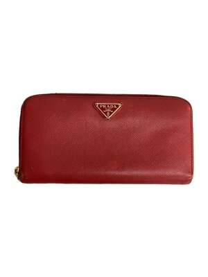 PRADA(プラダ) / 長財布/レザー/RED/無地/レディース/Y02013 | 中古品