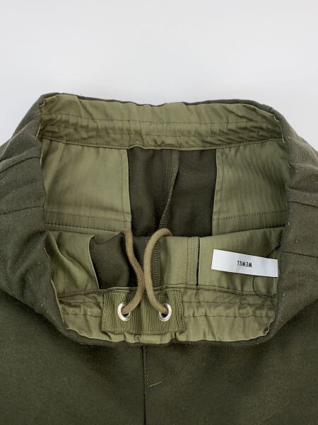 WEWILL / ウールイージーパンツ/2/ウール/KHK/W-005-6021 WEWILL(ウィーウィル) / ウールパンツ/ボトム/1/ウール/KHK/W-005-6021