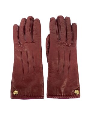 新品未使用 COACH レザー手袋 バーガンディ ピンク COACHの手袋検索結果|古着・中古品の通販サイト セカンドストリート