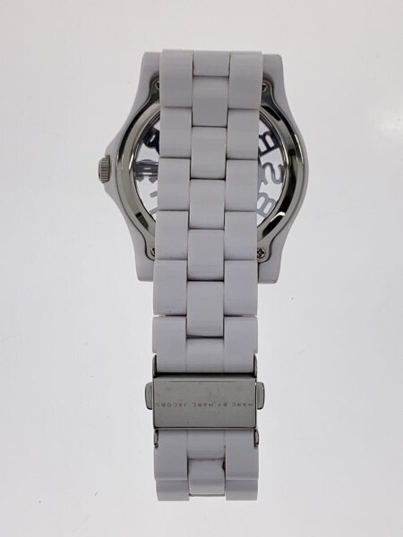 MARC BY MARC JACOBS◇クォーツ腕時計/アナログ/WHT/WHT/MBM4571