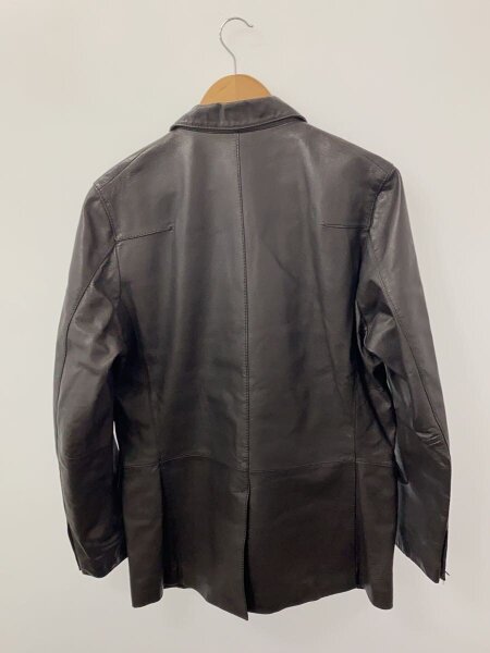 International Gallery BEAMS / テーラードジャケット/レザージャケット/48/豚革/BLK/41-16-0595-819 International Gallery BEAMS(インターナショナルギャラリービームス