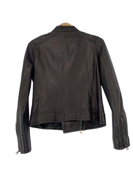 Noble ダブル ライダース 羊革 シープスキン ジャケット 黒 ノーブル