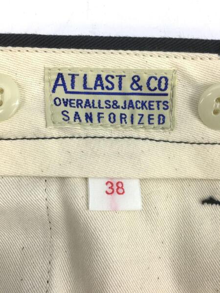 【At Last ＆ Co】 WORK TROUSERS トラウザーパンツ ATLAST ＆ CO(アットラスト) ワークトラウザーパンツ ベージュ