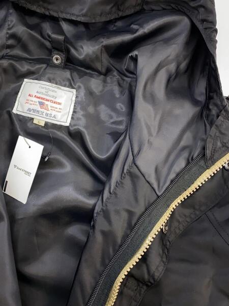 AVIREX(アヴィレックス) / ミリタリージャケット/L/ナイロン/BLK