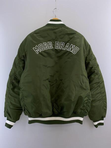 MOBB(モブ) / フライトジャケット/L/ナイロン/GRN/23MB-AW-35-OL  