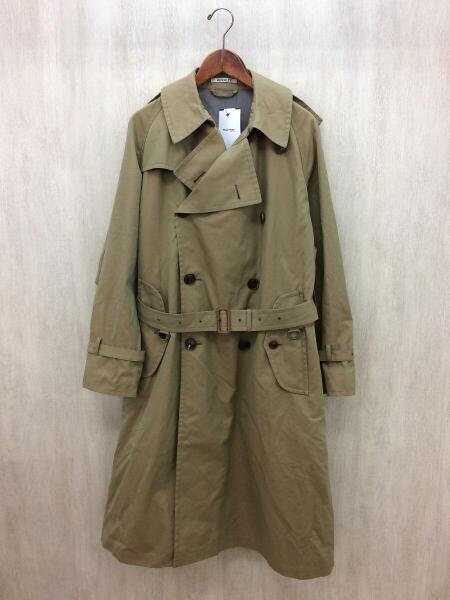 AURALEE 19AW FinxChambrayBig TRENCHCOAT