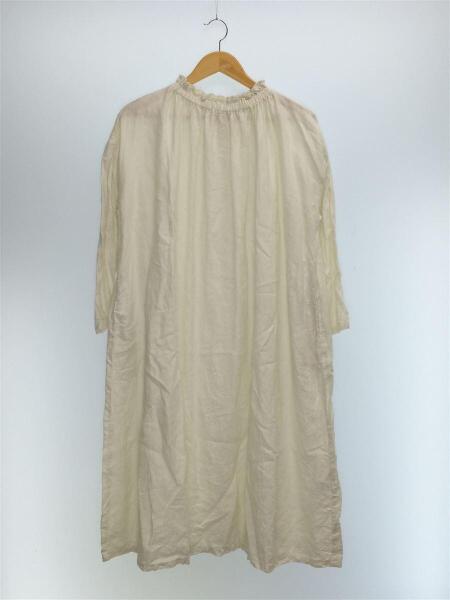 nest Robe(ネストローブ) / リネンシャーリングネックワンピース  