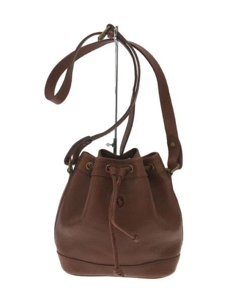 POLO RALPH LAUREN(ポロラルフローレン) / 巾着型レザーショルダー  