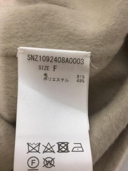 SHENERY◇23AW/オーバーテーラードコート/FREE/ウール/BLK