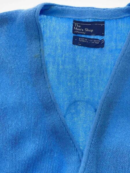 JCPenney / カーディガン(薄手)/L/--/BLU// JCPenney(ジェーシーペニー) / カーディガン(薄手)/L/アクリル/BLU