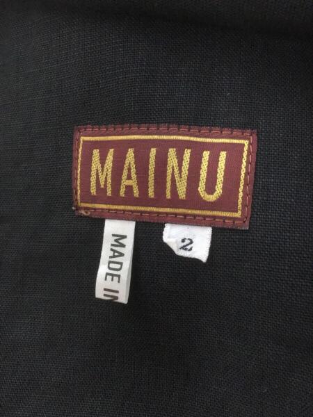 MAINU(マイヌ) / テーラードジャケット/2/リネン/BLK/161902 | 古着の 