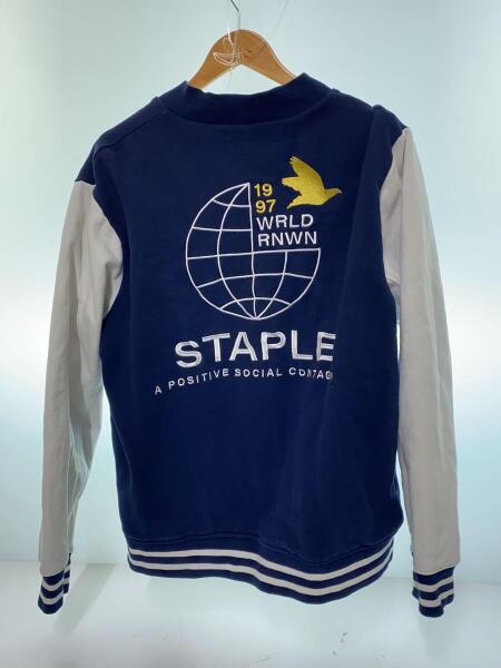 Staple(ステイプル) / ブルゾン/L/コットン/BLU/無地 | 古着の販売 