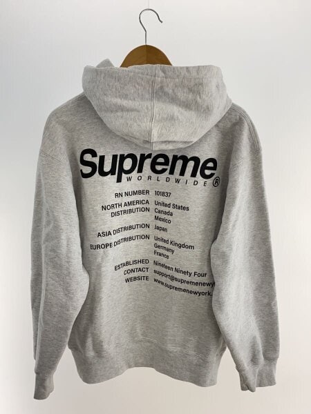 Supreme(シュプリーム) / Worldwide Hooded Sweatshirt/パーカー/M 
