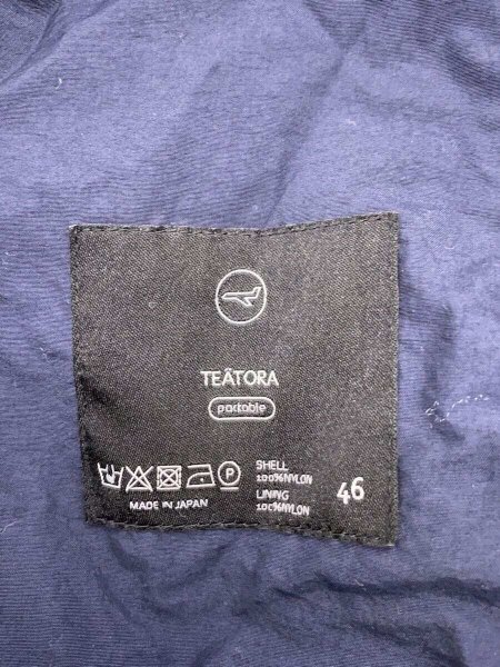 TEATORA(テアトラ) / 16AW Index Chester packable デバイスコート/46 