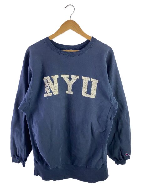 Champion(チャンピオン) / 90s/REVERSE WEAVE/USA製/NYU/袖ダメージ有 