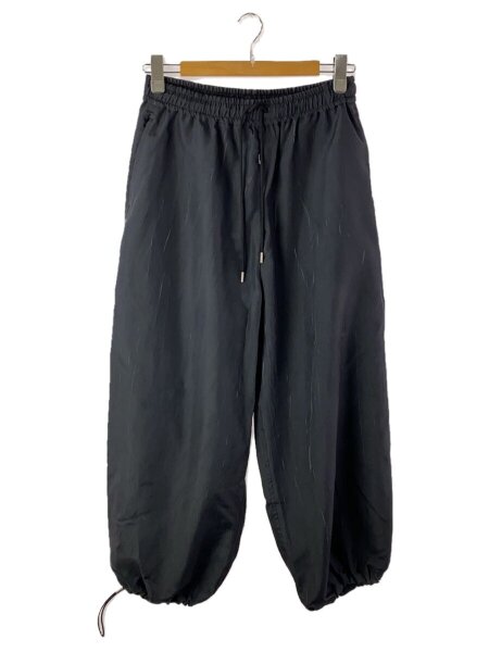 VEIN(ヴェイン) / PE WRINKLES TAFFETA WIDE PANTS/3/ポリエステル/BLK 