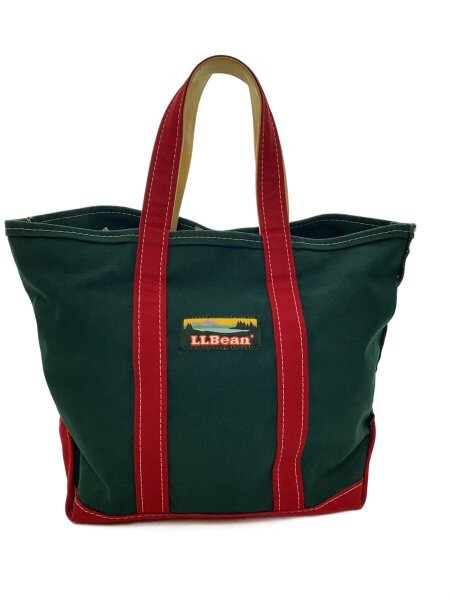 L.L.Bean(エルエルビーン) / 90s/カタディン/クリスマスカラー/トート 