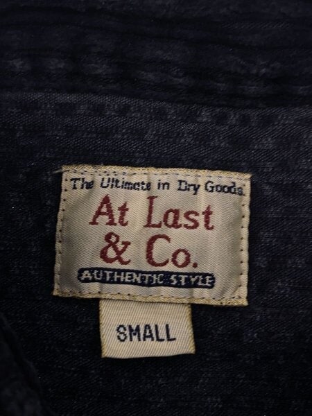 atlast&co atlast コーデュロイ ジャケット AtLast&Co.(アットラスト) / 90s/太畝/ジャケット/S/コーデュロイ/BLK
