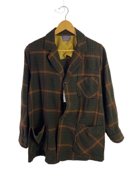 PENDLETON(ペンドルトン) / テーラードジャケット/50s/M/ウール/BRW 