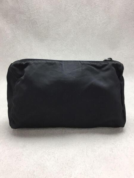PRADA(プラダ) / ポーチ/ナイロン/BLK/無地/MV12/コスメポーチ | 中古 