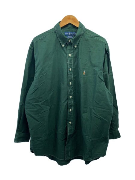 RALPH LAUREN(ラルフローレン) / 長袖シャツ/171/2/コットン/GRN 