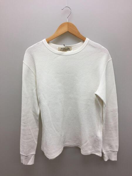 REMI RELIEF(レミレリーフ) / サーマル長袖Tシャツ/M/コットン/WHT/袖 