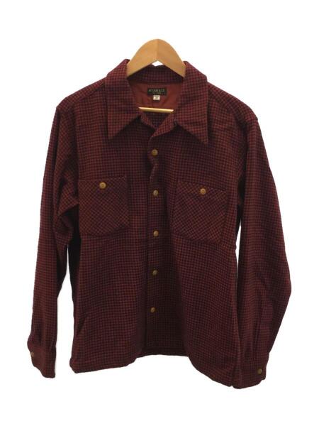 atlast アットラスト バッファローチェック ウールシャツ 15 1/2