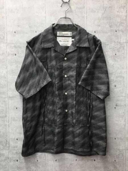 DAIRIKU(ダイリク) / ジュン/Open Collar Shirt/半袖シャツ/M/コットン 
